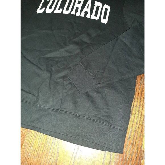 New Unisex Medium Long Sleeve Pullover Crew Neck Colorado Sweatshirt Port & Co - Picture 3 of 4